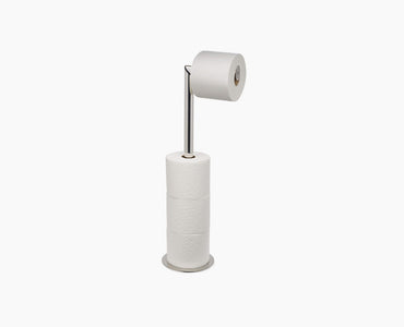 2-in-1 Toilet Paper Stand & Storage