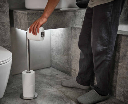 2-in-1 Toilet Paper Stand & Storage