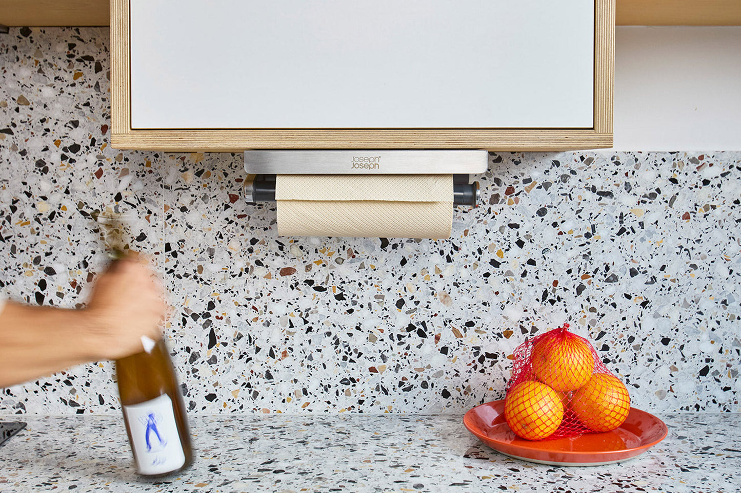 Under-Shelf Paper Towel Holder