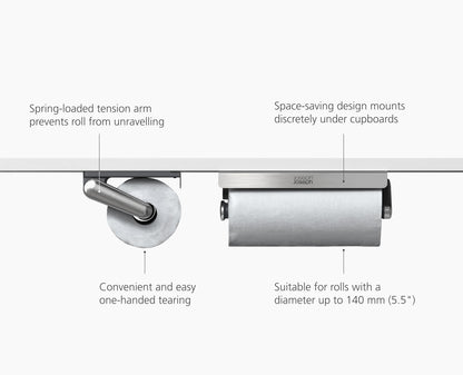 Under-Shelf Paper Towel Holder