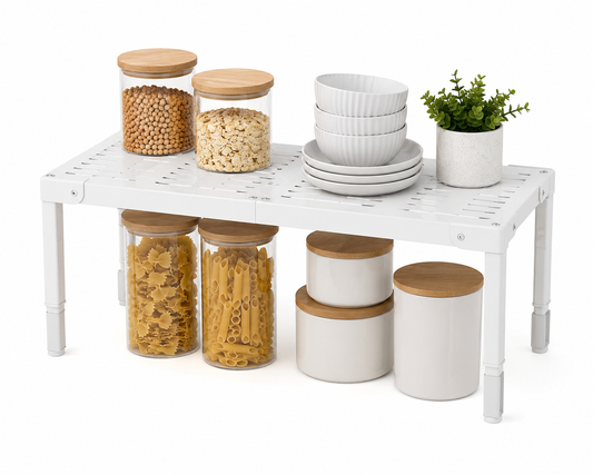 Retractable Storage Rack Kitchen Shelf Organizer Multifunctional Cabinet.