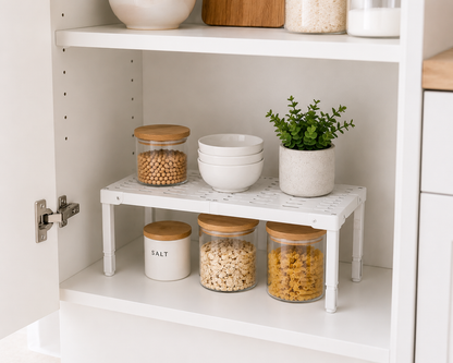 Retractable Storage Rack Kitchen Shelf Organizer Multifunctional Cabinet.