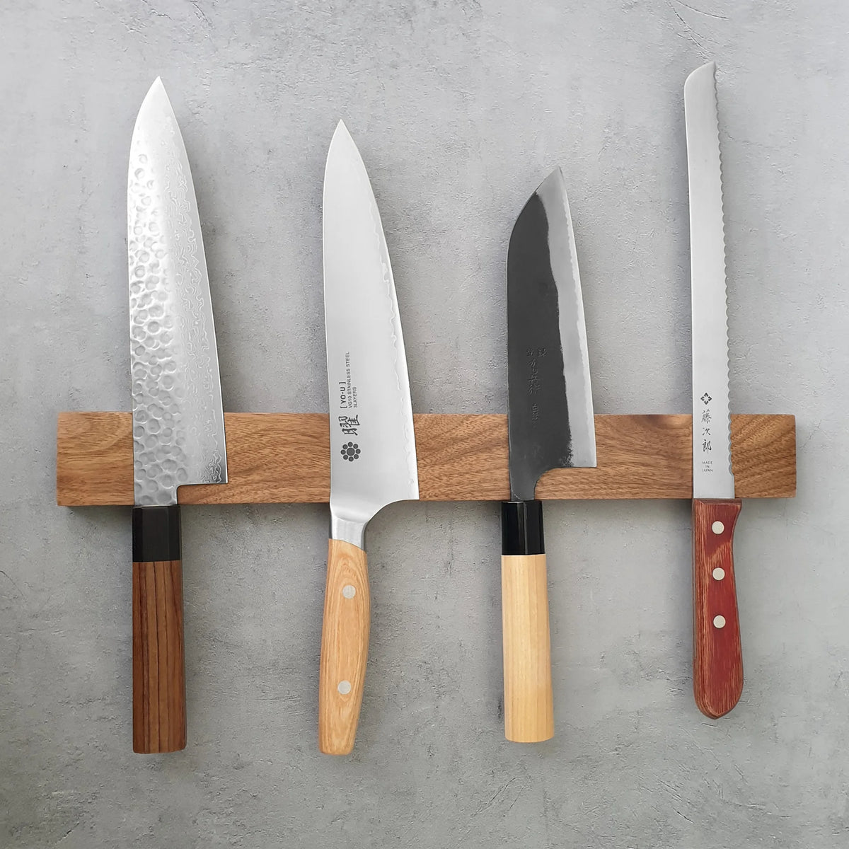 Acacia Wood Magnetic Knife Strip, 16 in