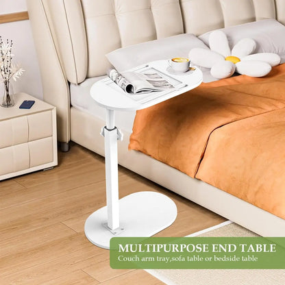 Height-Adjustable Bathtub Side Table