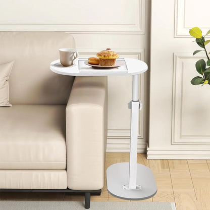 Height-Adjustable Bathtub Side Table