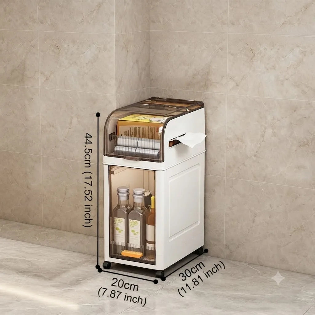 2-layer gap cabinet dimensions: 44.5 x 20 x 30 cm