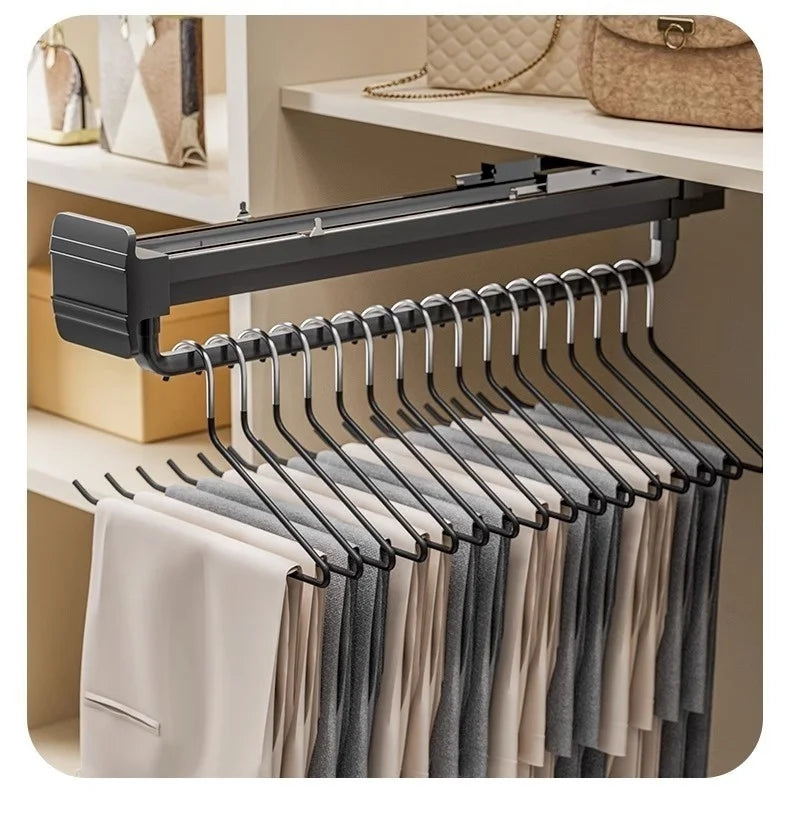 Pull-Out Closet Trouser Rack