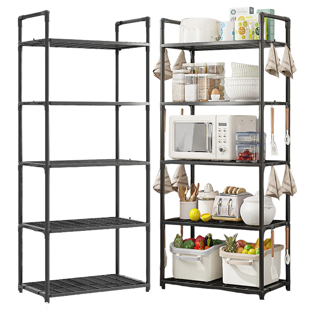 5-Tier Adjustable Storage Shelving Unit