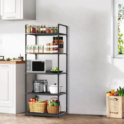 5-Tier Adjustable Storage Shelving Unit