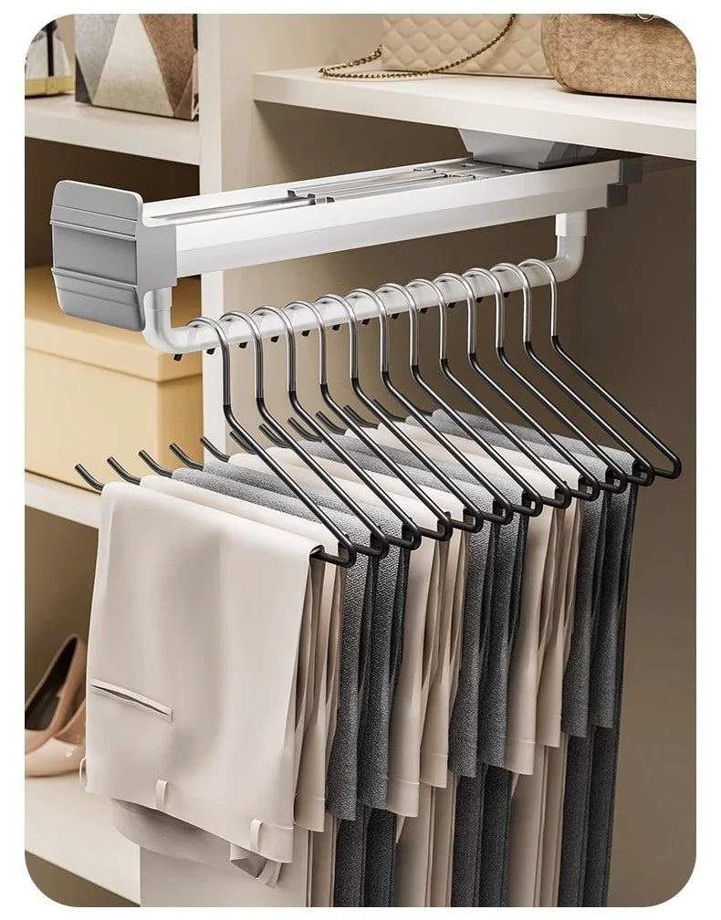 Pull-Out Closet Trouser Rack