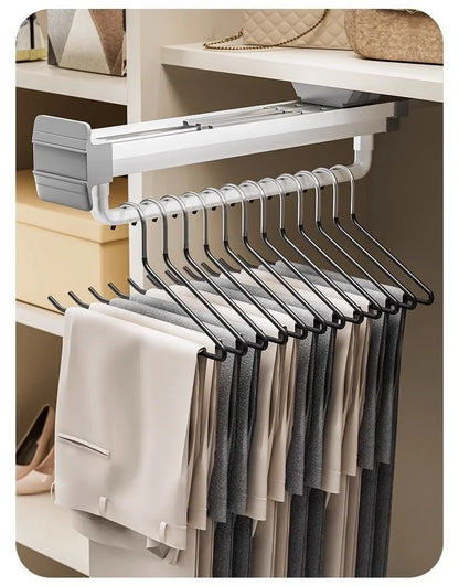 Pull-Out Closet Trouser Rack
