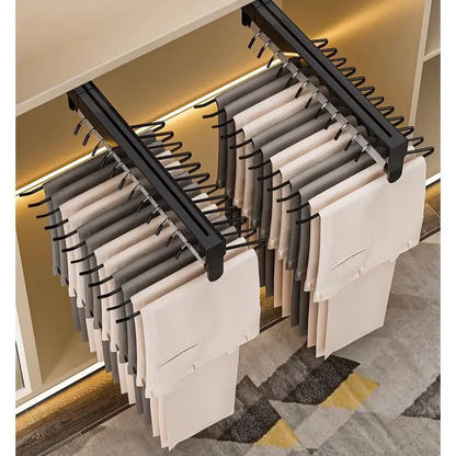 Pull-Out Closet Trouser Rack