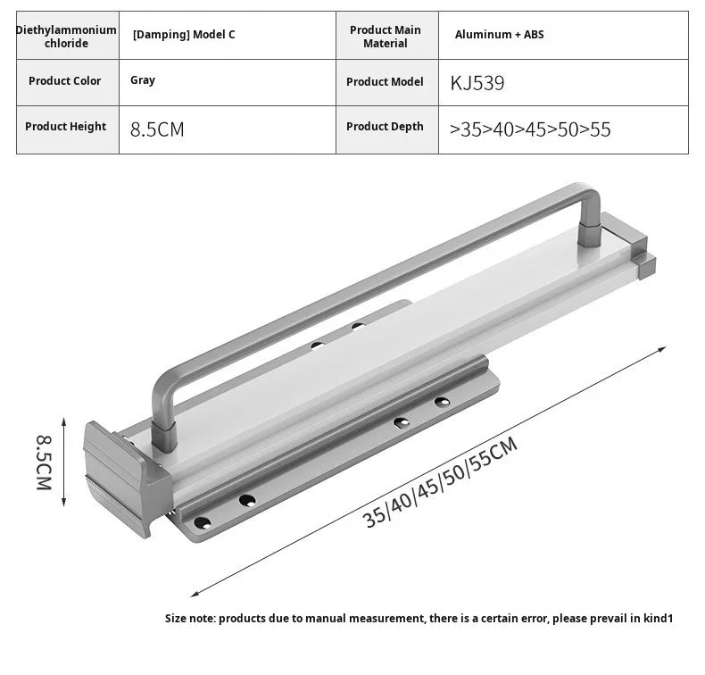 Pull-Out Closet Trouser Rack