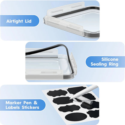Airtight Pantry Containers, 2.4 L