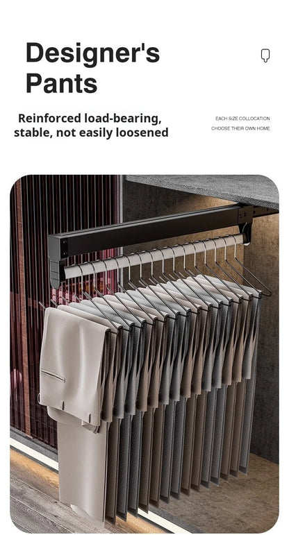 Pull-Out Closet Trouser Rack