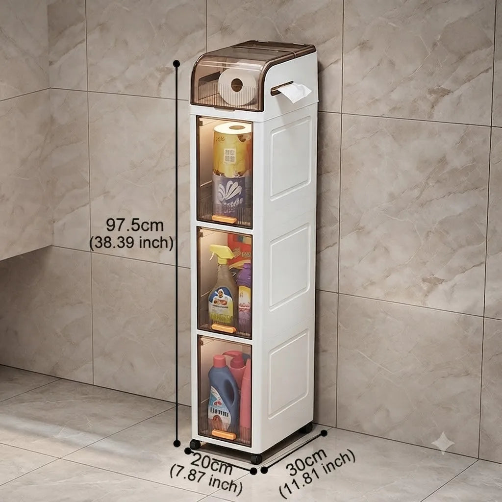 4-layer gap cabinet dimensions: 97.5 x 20 x 30 cm