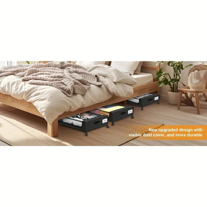 Rolling Underbed Storage Container with Lid