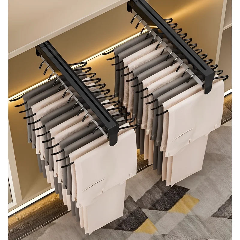 Pull-Out Closet Trouser Rack