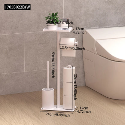 White toilet paper stand dimensions