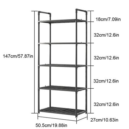 5-Tier Adjustable Storage Shelving Unit