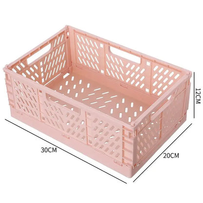Foldable Storage Basket Collapsible Organizer Bin for Home Storage