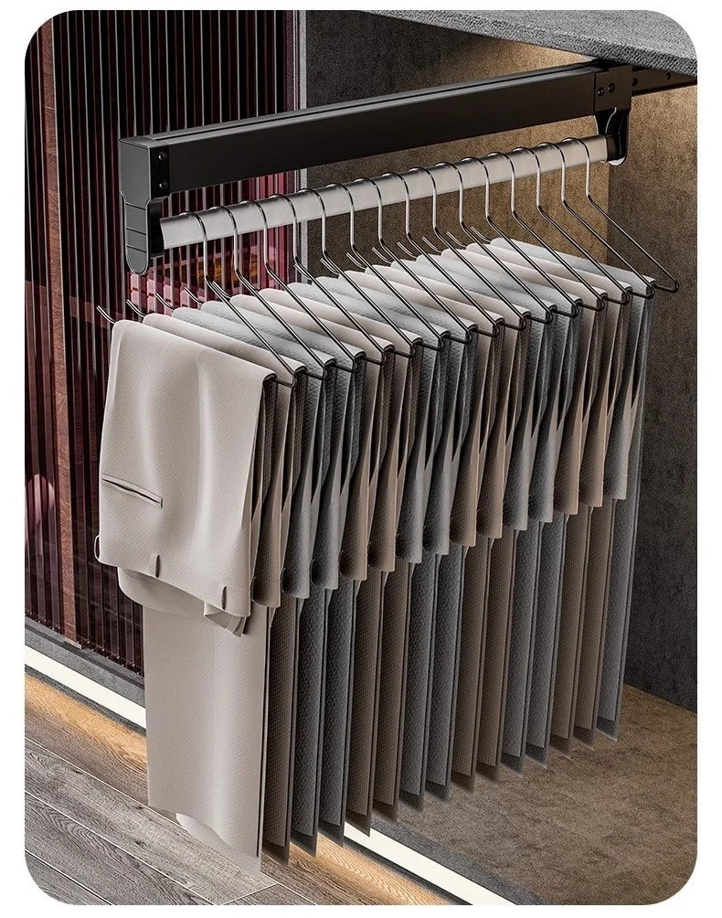 Pull-Out Closet Trouser Rack
