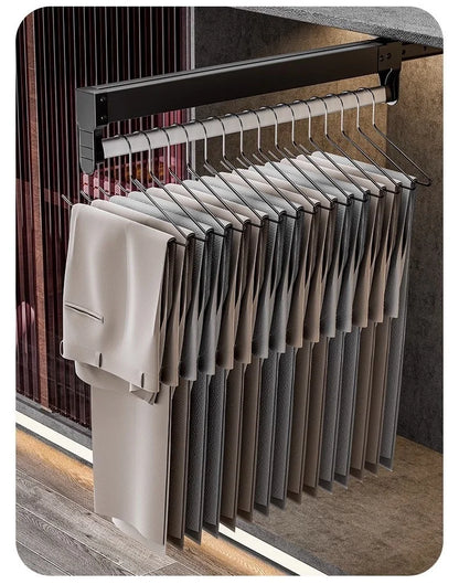Pull-Out Closet Trouser Rack