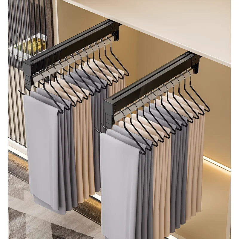 Pull-Out Closet Trouser Rack