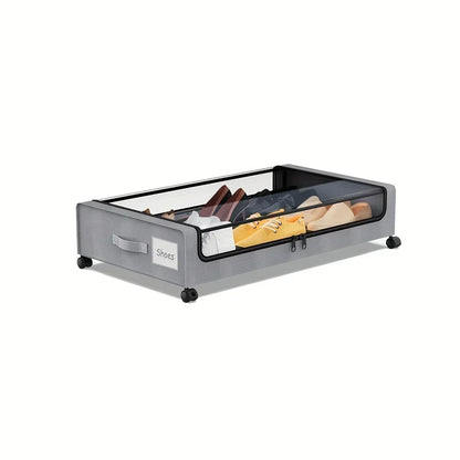 Rolling Underbed Storage Container with Lid