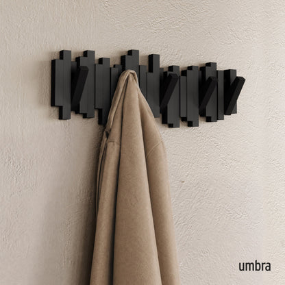 5-Peg Wall Hook Rail