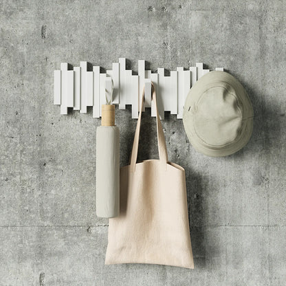 5-Peg Wall Hook Rail