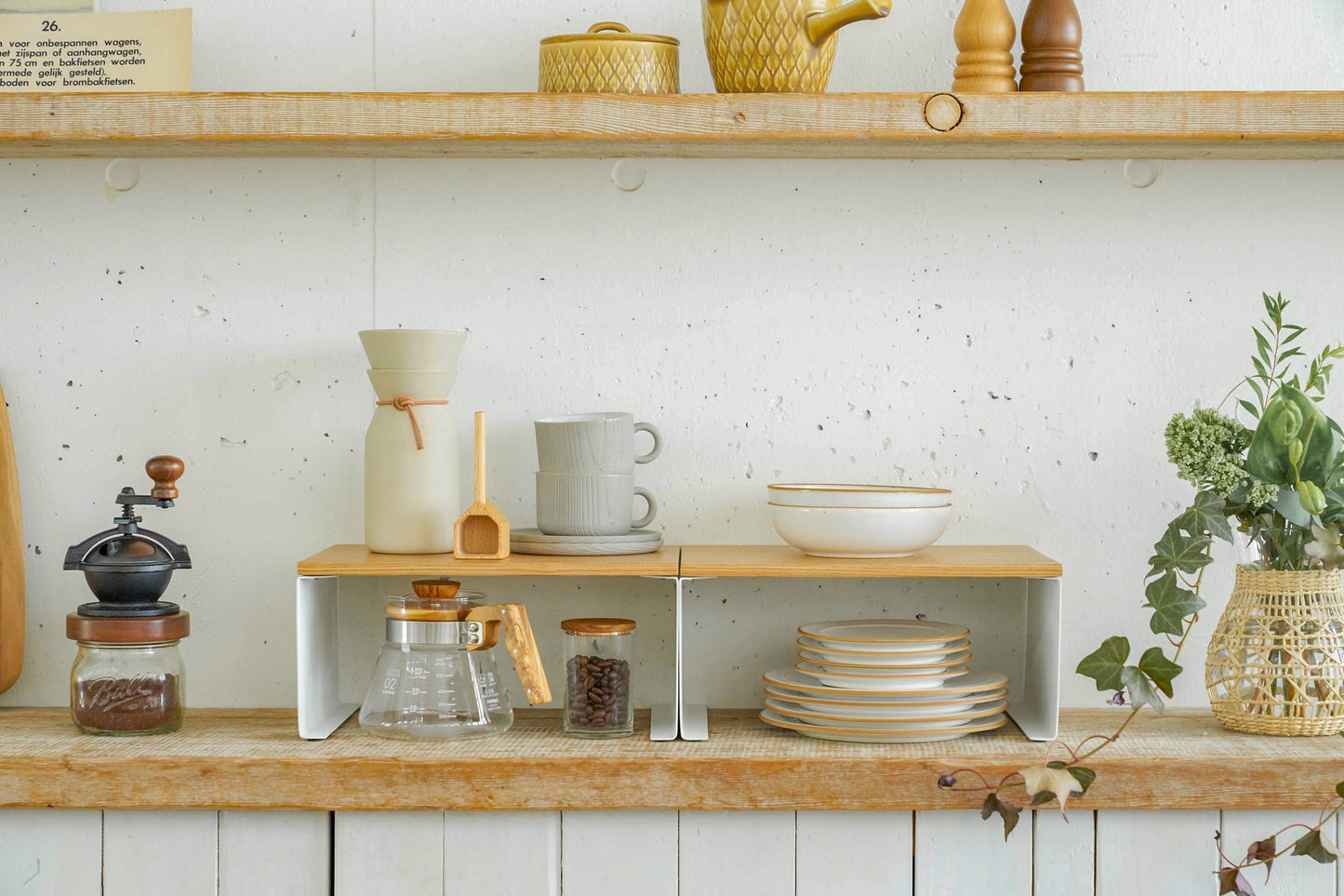 Stackable Countertop Shelf