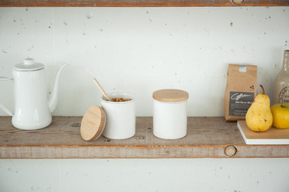 Ceramic Kitchen Canister Set (3-Piece)