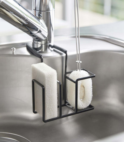 Faucet-Hanging Sponge & Brush Holder