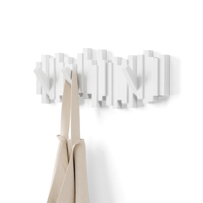 5-Peg Wall Hook Rail