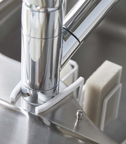 Faucet-Hanging Sponge & Brush Holder