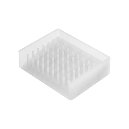 Self-Draining Silicone Soap Dish