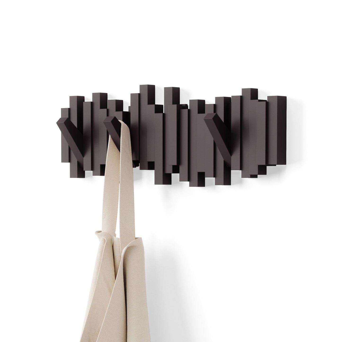 5-Peg Wall Hook Rail