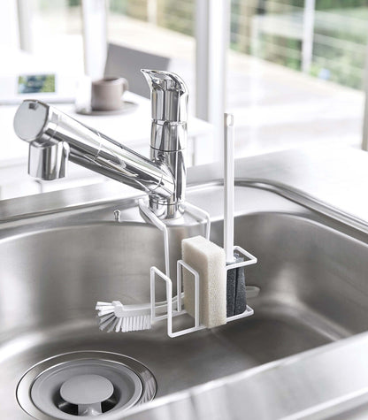 Faucet-Hanging Sponge & Brush Holder