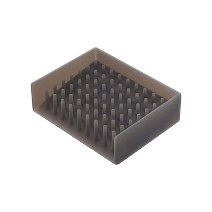 Self-Draining Silicone Soap Dish