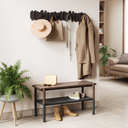 5-Peg Wall Hook Rail