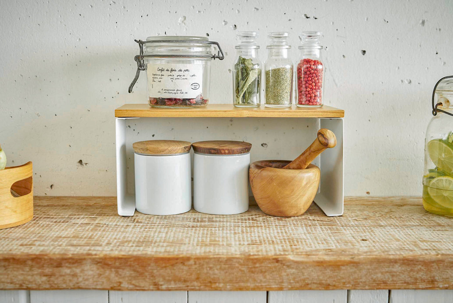 Stackable Countertop Shelf