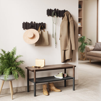 5-Peg Wall Hook Rail
