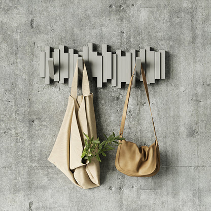 5-Peg Wall Hook Rail